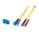 Cavo in fibra ottica duplex OS2 SC-ST 5m