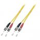 Cavo in fibra ottica duplex OS2 ST-ST 10m