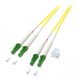 Cavo in fibra ottica duplex OS2 LC/APC-LC/APC 5 m