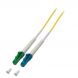 Cavo in fibra ottica simplex OS2 LC/APC-LC 1 m