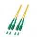 Cavo in fibra ottica duplex OS2 SC/APC-SC/APC 0,50 m