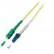 Cavo in fibra ottica simplex OS2 SC/APC-LC 1 m