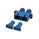 Accoppiamento monomodale SC-ST duplex blu