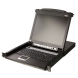 Console KVM 1U da 17 pollici con switch KVM a 8 porte x PS/2