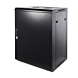 Armadio a muro 15U con anta in metallo 600x600x770mm (LxPxA)