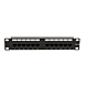 Pannello patch CAT6a UTP da 10 pollici - 12 porte