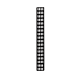 Canalina portacavi verticale 18U - larghezza 10 cm