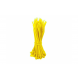 Fascette per cavi gialle da 200 mm - 100 pezzi