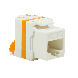 Connettore Keystone CAT6a UTP - Avvitamento senza attrezzi