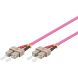 Cavo in fibra ottica SC-SC OM4 2m