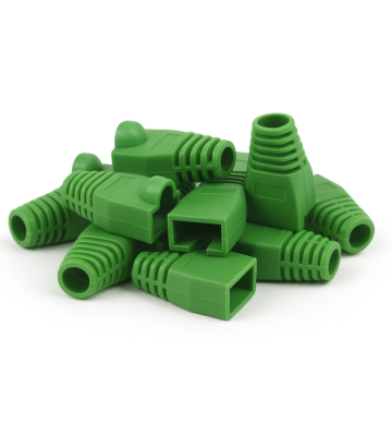 Trave portacavi DANICOM RJ45 Verde - 10 pezzi