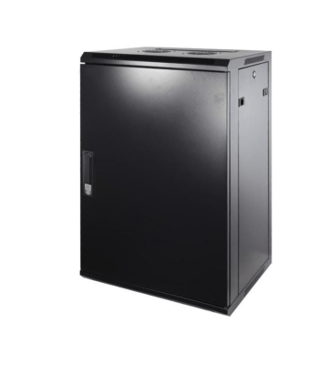 Armadio a muro 18U con anta in metallo 600x600x900mm (LxPxA)