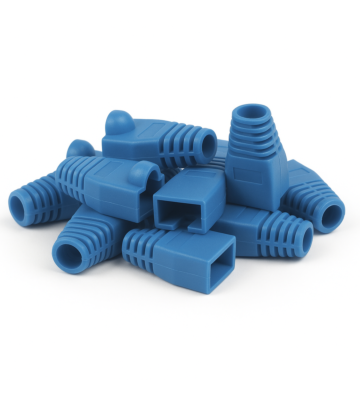 Trave portacavi DANICOM RJ45 Blu - 10 pezzi