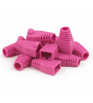 Passacavo DANICOM RJ45 rosa - 10 pezzi