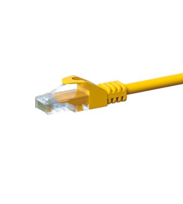 Cavo patch CAT5e UTP 5m giallo - CCA