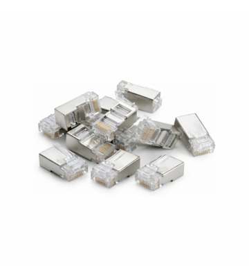 Connettore RJ45 DANICOM SFTP CAT6a - per conduttore flessibile - 10 pezzi