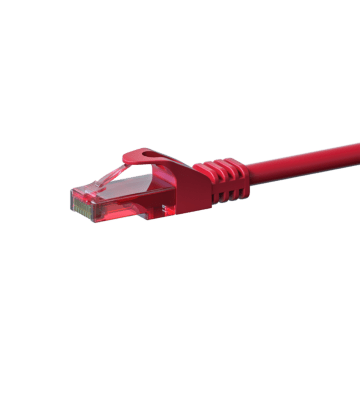 Cavo patch UTP CAT6 da 5 m, rosso - 100% rame