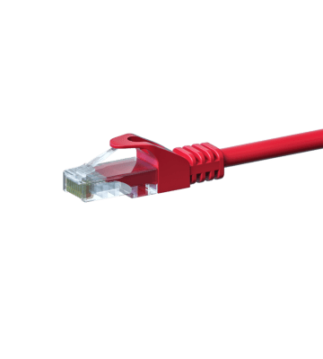 Cavo patch CAT5e UTP 5 m rosso - CCA