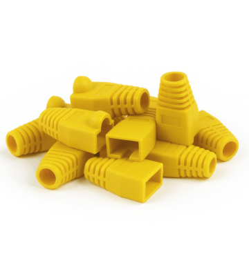 DANICOM Cavo RJ45 a traliccio giallo - 10 pezzi