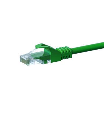 Cavo patch UTP CAT5e 5 m verde - 100% rame