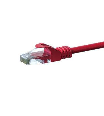 Cavo patch CAT6 UTP 5 m rosso - CCA