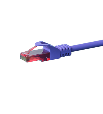 Cavo patch UTP CAT6 da 5 m, viola - 100% rame