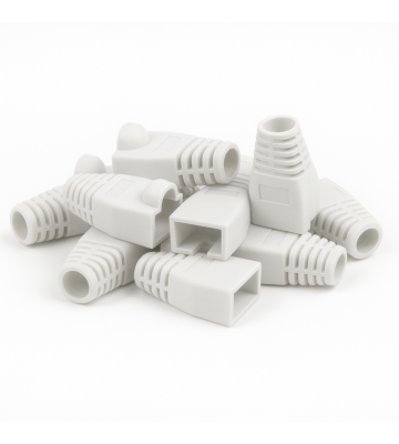 Trave portacavi DANICOM RJ45 Bianco - 10 pezzi