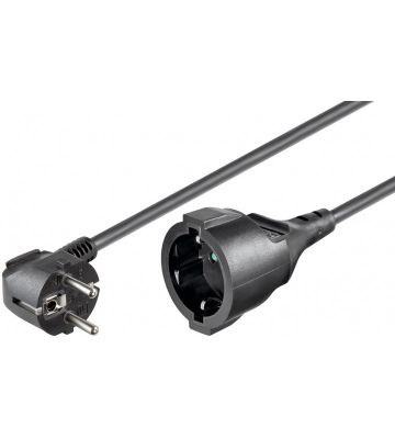 Prolunga Schuko da 3 m, nera