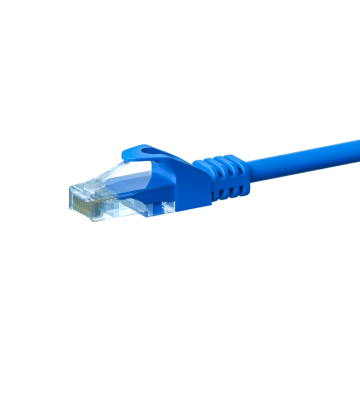 Cavo patch UTP CAT5e 2 m blu - 100% rame
