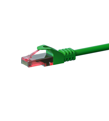 Cavo patch UTP CAT6 da 2 m, verde - 100% rame