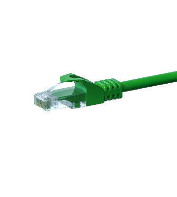 Cavo patch UTP CAT5e 30 m verde - 100% rame