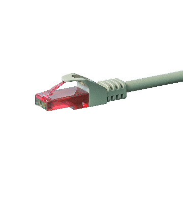 Cavo patch UTP CAT6 50 m grigio - 100% rame