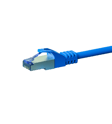 Cavo patch CAT6a S/FTP (PIMF) da 3 m, blu.