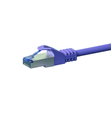 Cavo patch CAT6a S/FTP (PIMF) da 5 m, colore viola.