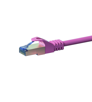 Cavo patch CAT6a S/FTP (PIMF) da 5 m, rosa