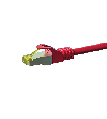 Cavo patch Cat7 S/FTP (PIMF) 50 m rosso