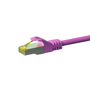Cavo patch Cat7 S/FTP (PIMF) da 1,50 m, rosa.