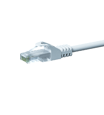 Cavo patch CAT5e UTP da 1 m bianco - CCA