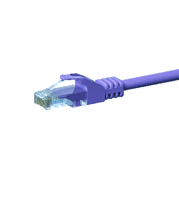 Cavo patch CAT5e UTP da 1,50 m viola - CCA