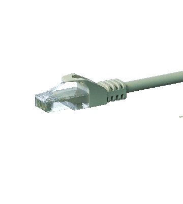Cavo patch CAT6 UTP 1m grigio - CCA