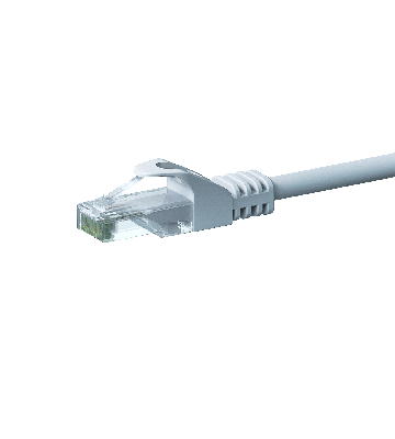 Cavo patch CAT6 UTP 0,50 m bianco - CCA