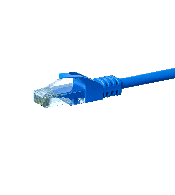 Cavo patch CAT6 UTP 3 m blu - CCA