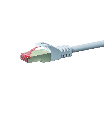 Cavo patch CAT6 S/FTP (PIMF) da 0,50 m, bianco. 