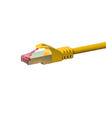Cavo patch CAT6 S/FTP (PIMF) da 30 m, giallo. 