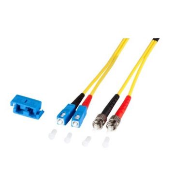 Cavo in fibra ottica duplex OS2 SC-ST 3m
