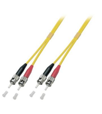 Cavo in fibra ottica duplex OS2 ST-ST 3m