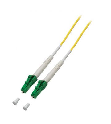 Cavo in fibra ottica simplex OS2 LC/APC-LC/APC 1 m