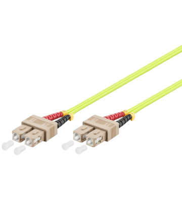 Cavo in fibra ottica SC-SC OM5 (ottimizzato per laser) 2 m