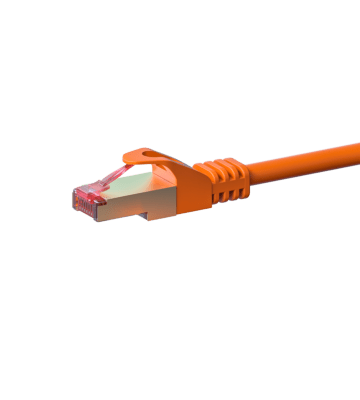 Cavo patch CAT6 S/FTP (PIMF) da 2 m, arancione. 