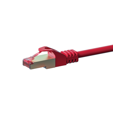 Cavo patch CAT6 S/FTP (PIMF) da 5 m, rosso 